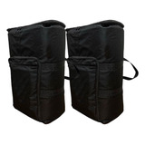 2x Bags Capa Case Para Caixa De Som Eletrovoice Zlx 12