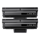 2x Cartucho Toner Para Laser 107a 107w Com Chip 105a W1105a