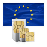 2x Chip Europa, Franquia 12gb +