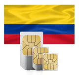 2x Chip Internacional Colômbia - Franquia