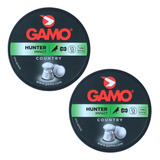 2x Chumbinho/munição 5.5mm 250un Gamo Pro Hunter 15,42gr
