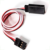 2x Extensão De Servo Padrão Futaba 30cm / 300mm Cabo 26awg