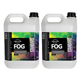2x Fluido Fog Neutro Standart 5l Nevoa P/ Máquina De Fumaça