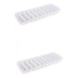 2x Forma Gelo Palito P/ Garrafa Plasutil Freezer Geladeira