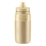 2x Garrafa Caramanhola Bike Elite Fly Tex 550ml - Bege