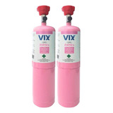 2x Gás Refrigerante R410a 750g Com Válvula Ar Condicionado