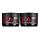 2x Gel Cola Cabelo Extra Forte Penteado Alfa Look's 300gr