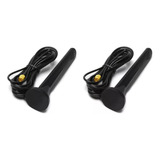 2x Gsm Gprs 3g 4g 5g Antena Externa De Alto Ganho 15dbi 600-
