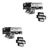 2x Kit De Substituição Cabeça Impressão Hp T130 T120 C1q10a 