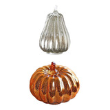 2x Lâmpada De Decoração De Abóbora De Halloween