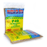2x Massa De Pesca P40 Turbinada Com Atrativo Feromônio 1kg