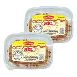 2x Mel Puro Em Sachê Bandeja 160g