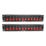 2x Mesa Chaveadora 12 Canais Extensão Profissional Cbi 4000w