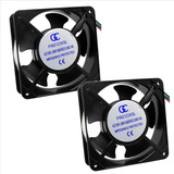 2x Micro Ventilador Cooler Ventoinha 120x120x38 110/220v 2pç