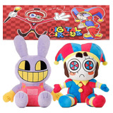 2x O Incrível Circo Digital Pomni Jax Mueca Plush [ju]