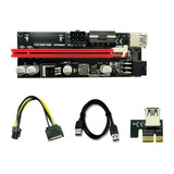 2x Pci-e Riser 009s 16x Extender Usb 3.0 Placa Gráfica