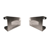 2x Porta Luvas Inox Ideal Cirúrgicas Procedimento Latex Maos