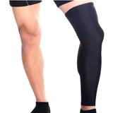 2x Protetores De Perna Basquete Sleeve Esportiva Compressão