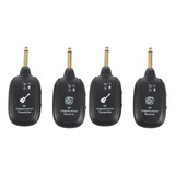 2x Receptor Transmissor De Sistema Sem Fio De Guitarra Uhf E