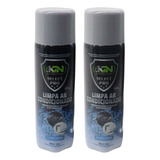 2x Spray Com Sonda 320ml Limpa Ar Condicionado Higienizador
