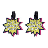 2x Tag De Mala Etiquetas De Bagagens Em Pvc Silicone