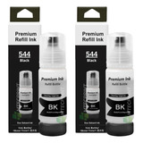 2x Tinta Para Uso Em Epson 544 L3150 L3250 L5590 L3210 L1250