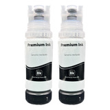 2x Tinta Preta Compatível Epson L3150 L3110 L4150 L4160