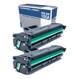 2x Toner Compatível 105a 107a 107w