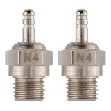 2x Vela De Ignição N4 Glow Plug Para Barco De Carro Hsp Rc D