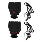 2x Visor Lcd De 3,2 Polegadas, 3x Lupa, Lente De Aumento Par