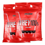 2x Whey Protein 100% Pure - 907gr Refil - Integral Medica
