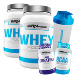 2x Whey Protein 900g + Bcaa