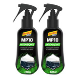 2x Antiembaçante Mp10 Automotivo 100ml Vidros Mundial Prime