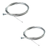 2x Cabo De Freio Inox P Bike 1 5 X 2 100mm Corrida Speed