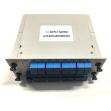 2x Caixa Splitter Óptico Modular Lgx 1x16 Sc upc sc upc Nf 