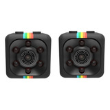  2x Câmera Mini Câmera Sq11 1080p Full Hd Car Dvr Câmera