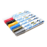 2x Caneta Permanente Paint Marker Cks Laranja Pinta Rejunte