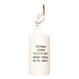 2x Capacitor 12uf 450vac Cbb60 Centrifuga Britania 127 220v