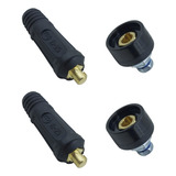 2x Conector Engate Rápid0 Cabo Solda Macho fêmea Painel 9mm