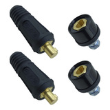 2x Conector Engate Rápido Cabo Solda Macho fêmea Painel 13mm