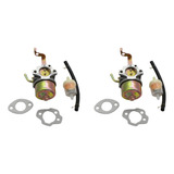2x Conjunto De Kit De Carburador De Carboidratos Para Robin