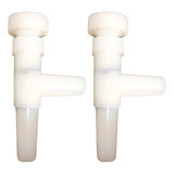 2x Divisor Conector Ar E Água C Regulagem L Mangueira 8mm