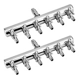 2x Divisor De Fluxo De Ar De Aquário Tanque De Peixes Válv