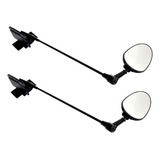 2x Espelho Retrovisor Para Capacete De Bicicleta Espelho