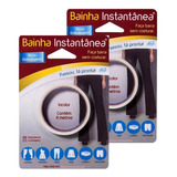 2x Fitas Bainha Instantânea Magica 4metros Barra Sem Costura