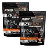 2x Isotonico Em Pó 1Kg Reidrat Igual Gatorade Pré Intra E Pós Treino Rico Em Vitamina C 2x Refil Uva 