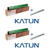 2x Kit Cilindro E Lamina Limpeza Sharp Al 2030 Al 2040 Katun