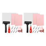 2x Kit De Fabricação De Carimbos De Borracha Kit De Ferrame