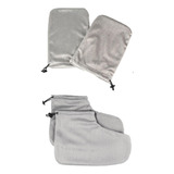 2x Luvas De Cera De Parafina Para Mãos E Pés Keep Warm Nail