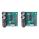 2x Mini Modulo Placa Receptor Adaptar
